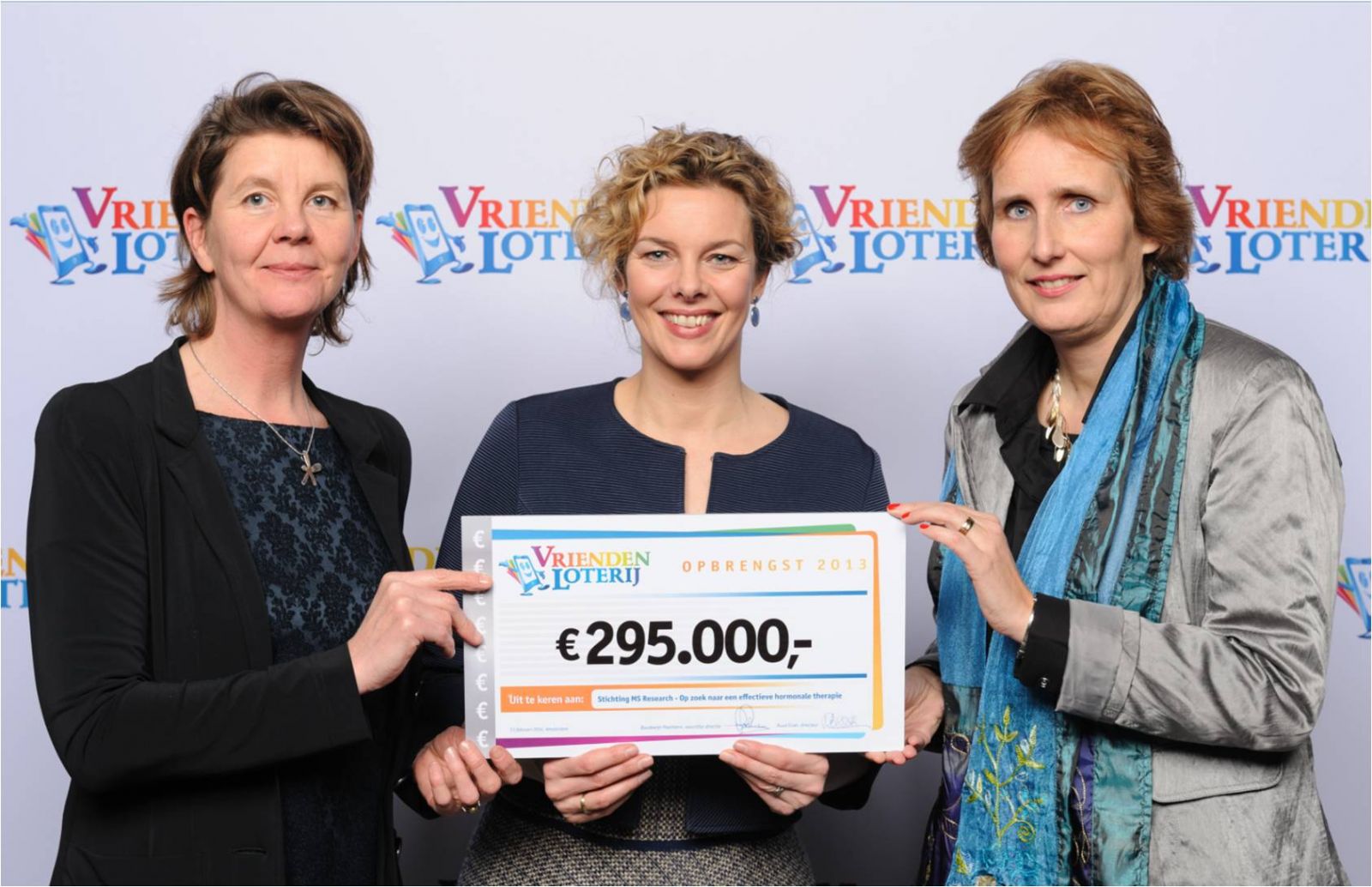 Cheque van VriendenLoterij